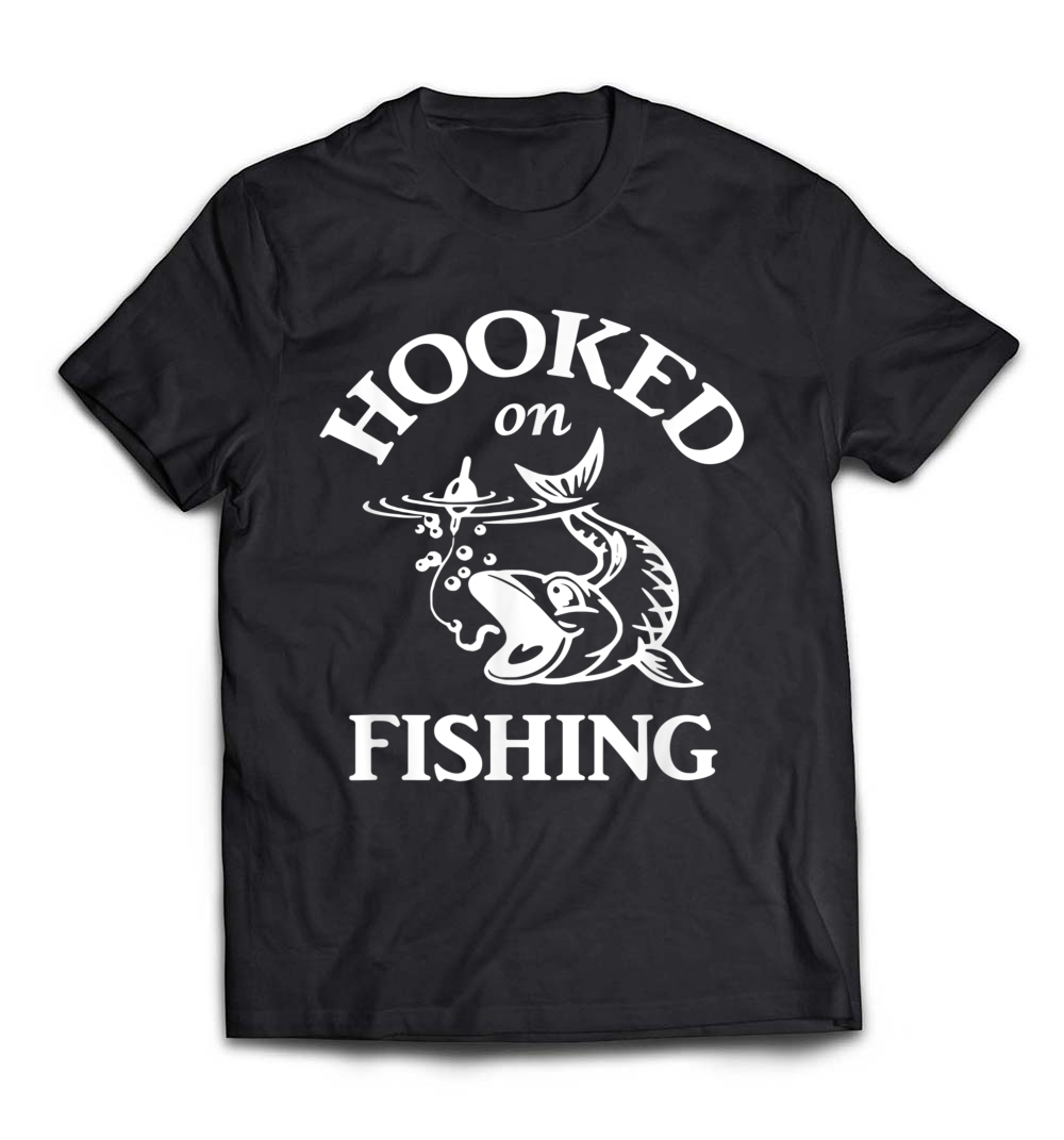 Fun Hooked on Fishing T-Shirt: Celebrate Your Passion with Humor